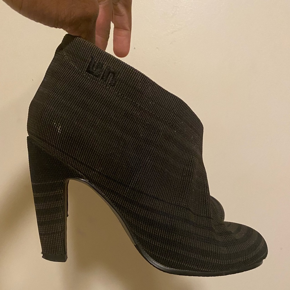 Black United Nude Ankle Boots